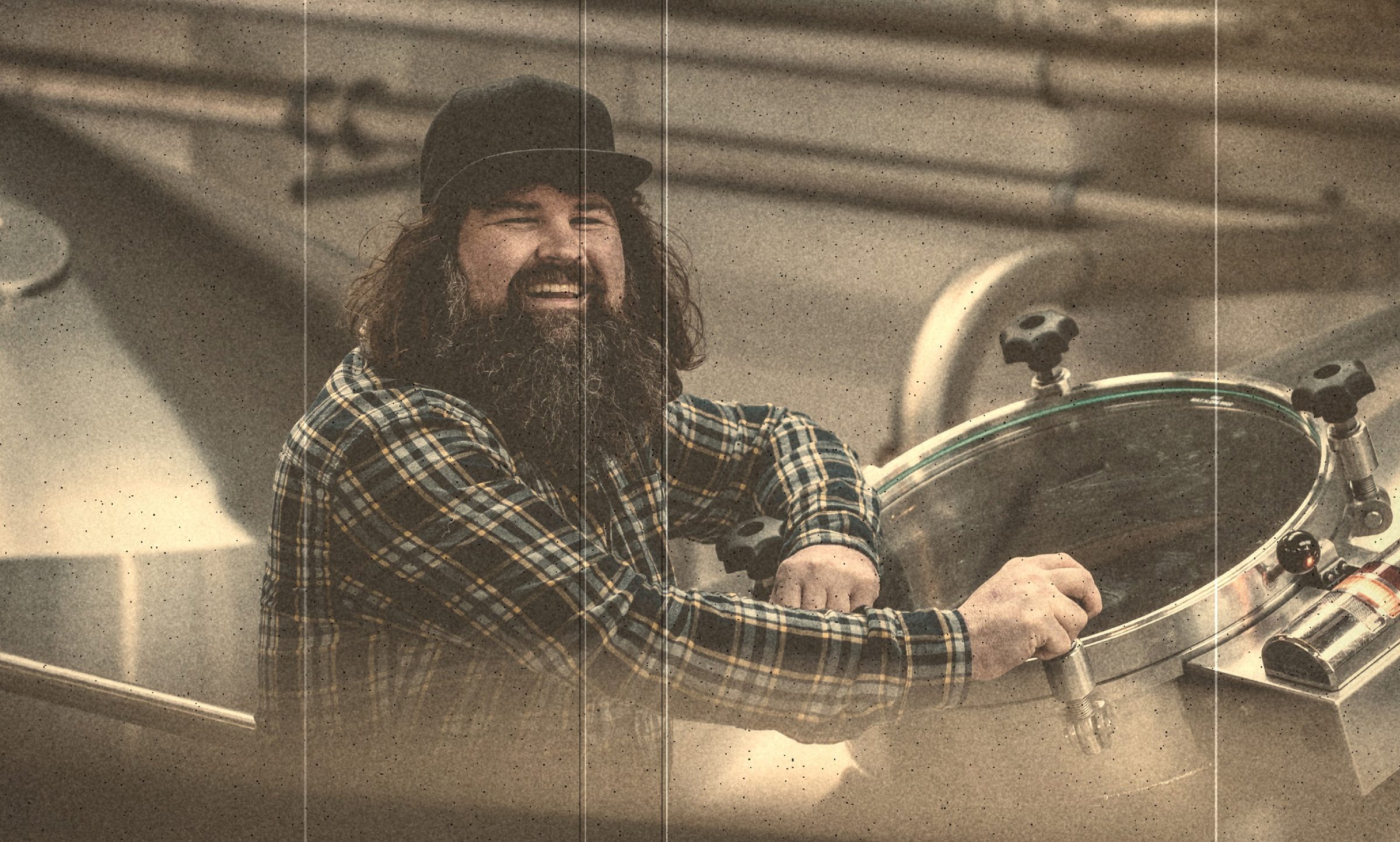 Tony, our distiller, at the still